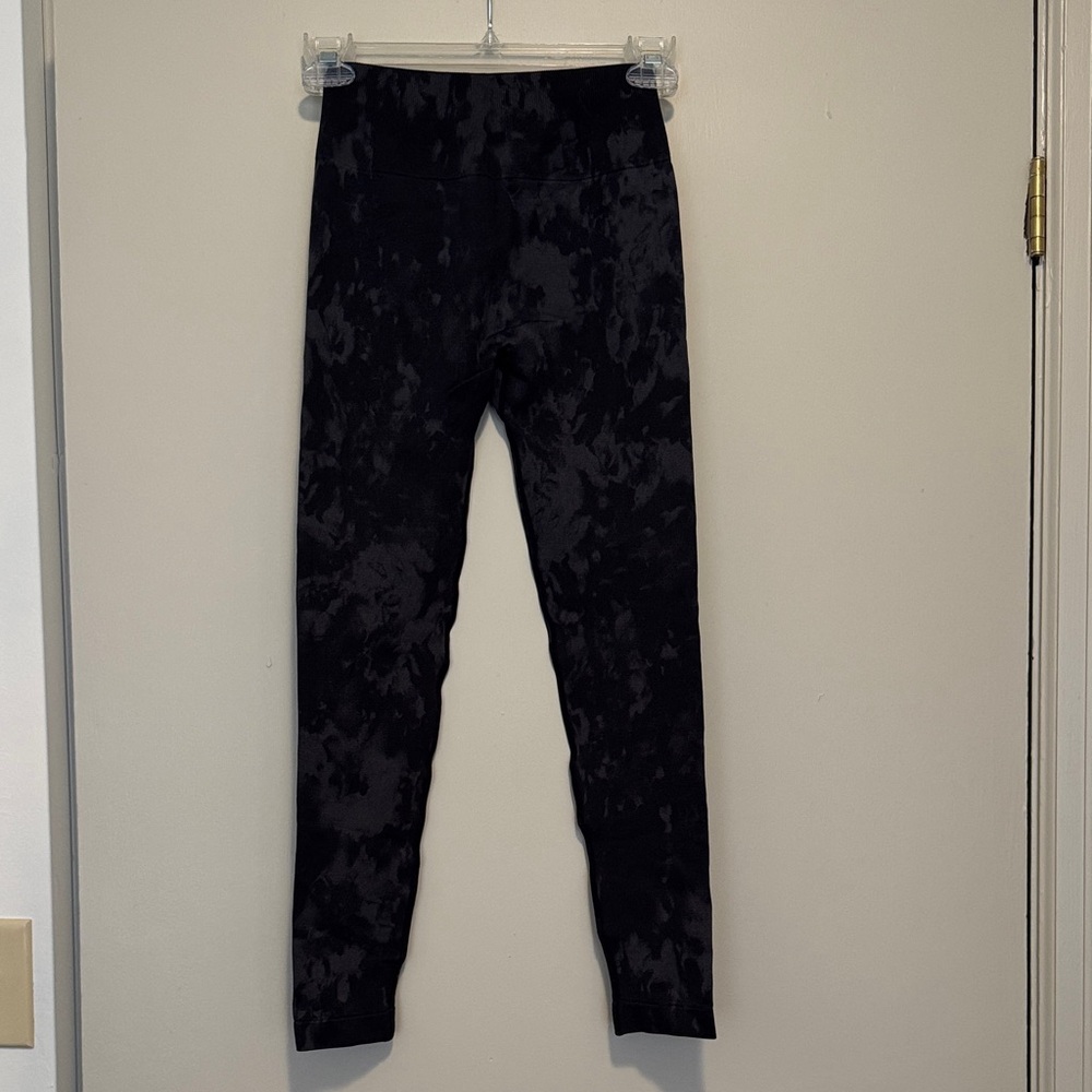 Black Patterned Leggings